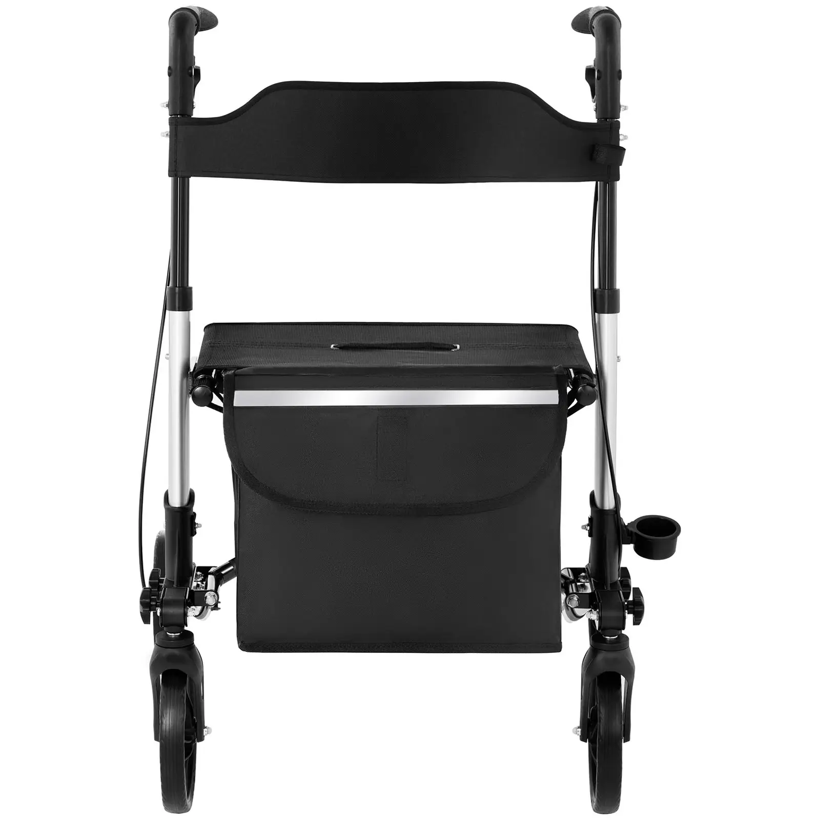 Rollator - sølv - 136 kg