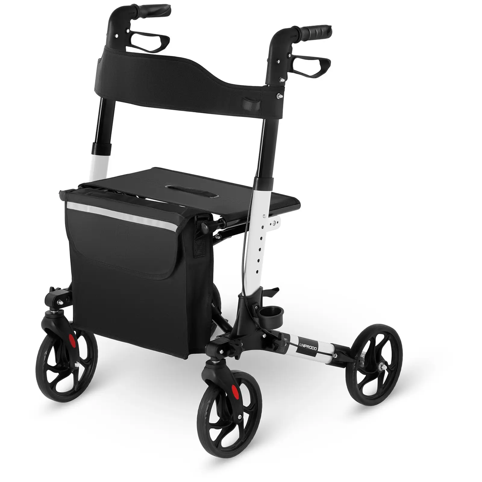 Uniprodo Rollator - wit - 136 kg