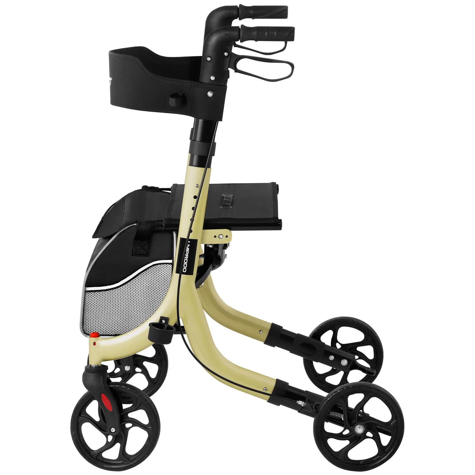 Deambulatore rollator harmony - champagne - 136 kg