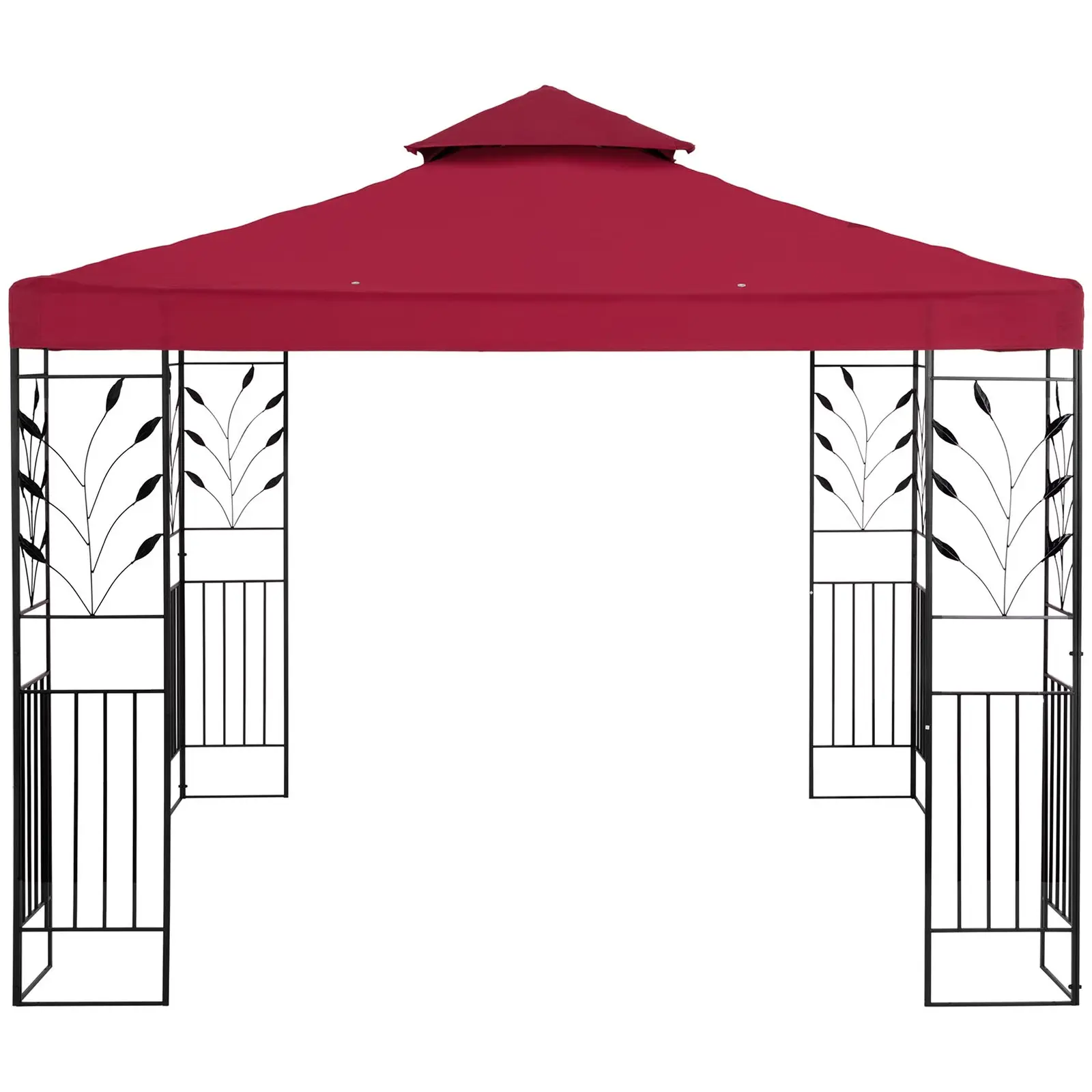 Zahradní altán - 3 x 3 m - 180 g/m² - vínový