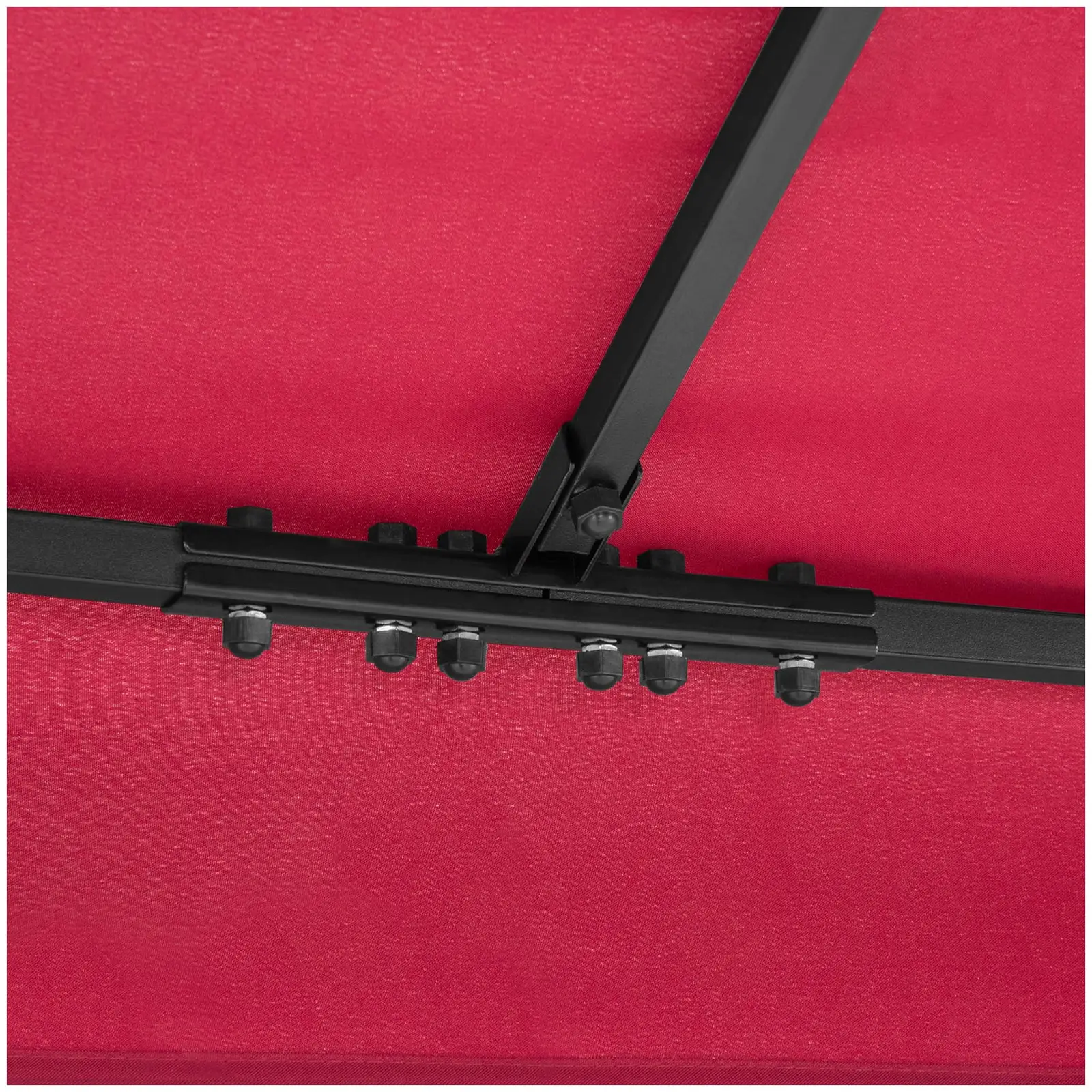 Pergola rouge vin - 3 x 4 m - 160 g/m² (Matériau(x): Polyester)