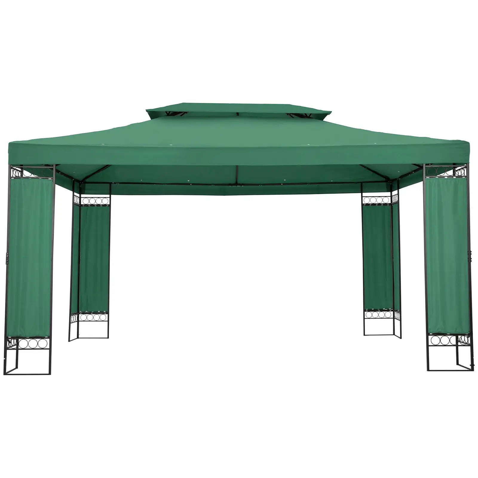 Brugt Telt-pavillon - 3 x 4 m - 160 g/m² - mørkegrøn