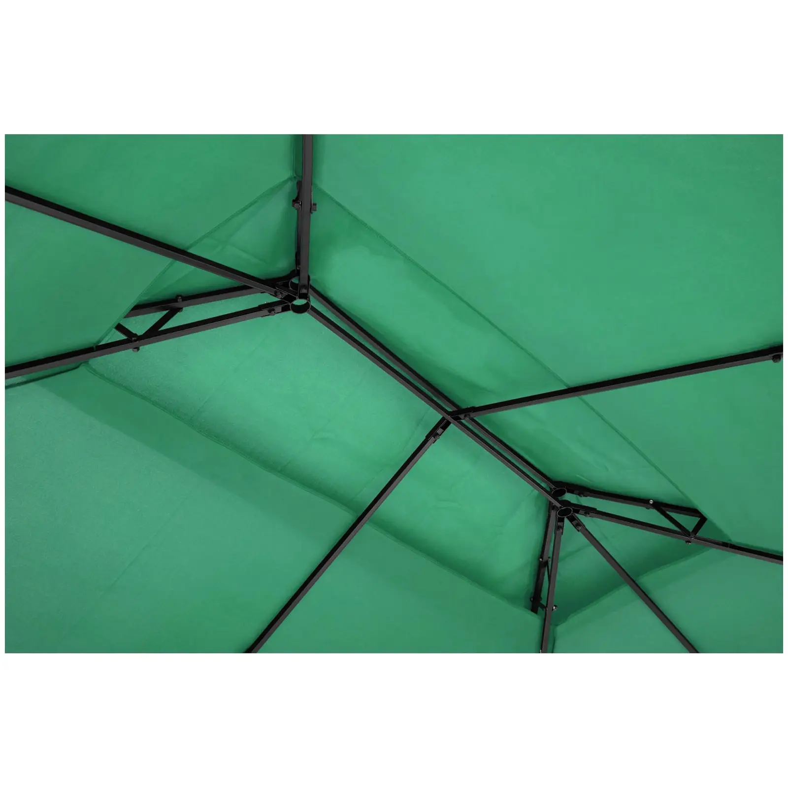 B-varer Paviljong - 3x4 m - 160 g/m² - mørkegrønn