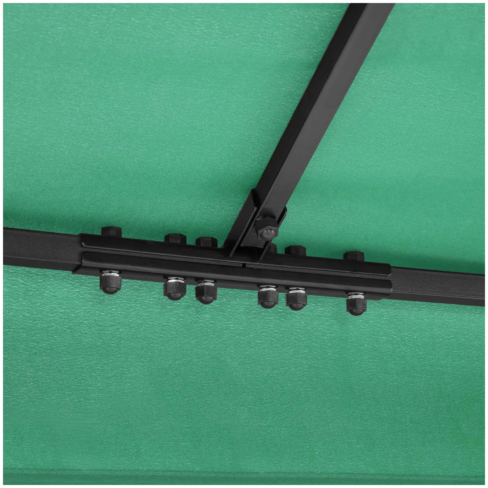 Zahradní altán - 3 x 4 m - 160 g/m² - tmavozelený (Barva: Tmavozelená)