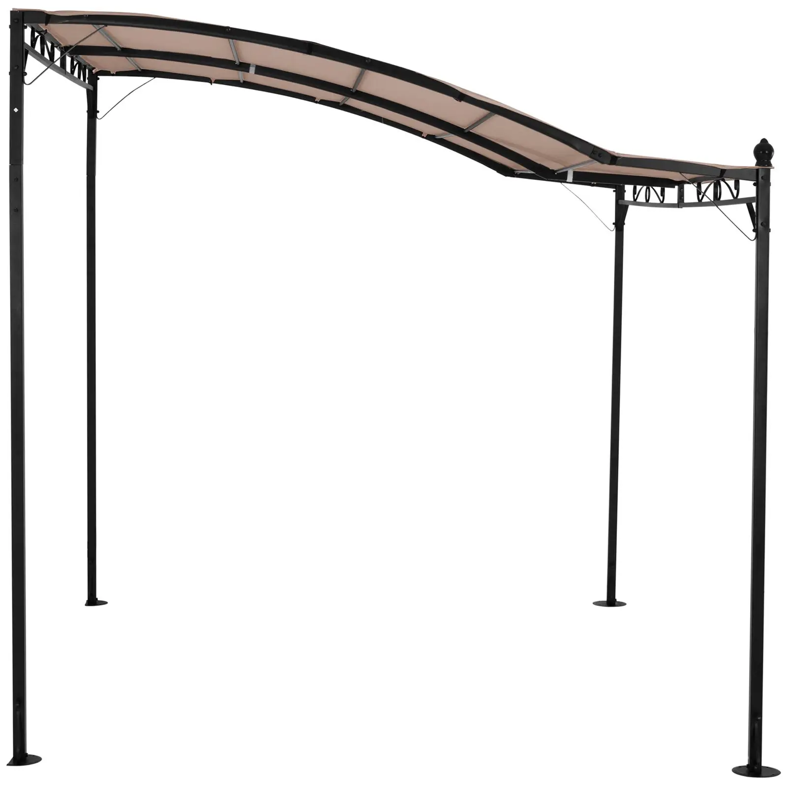 Frittstående markise - 2,6 x 3 m - beige (Farge: Beige)