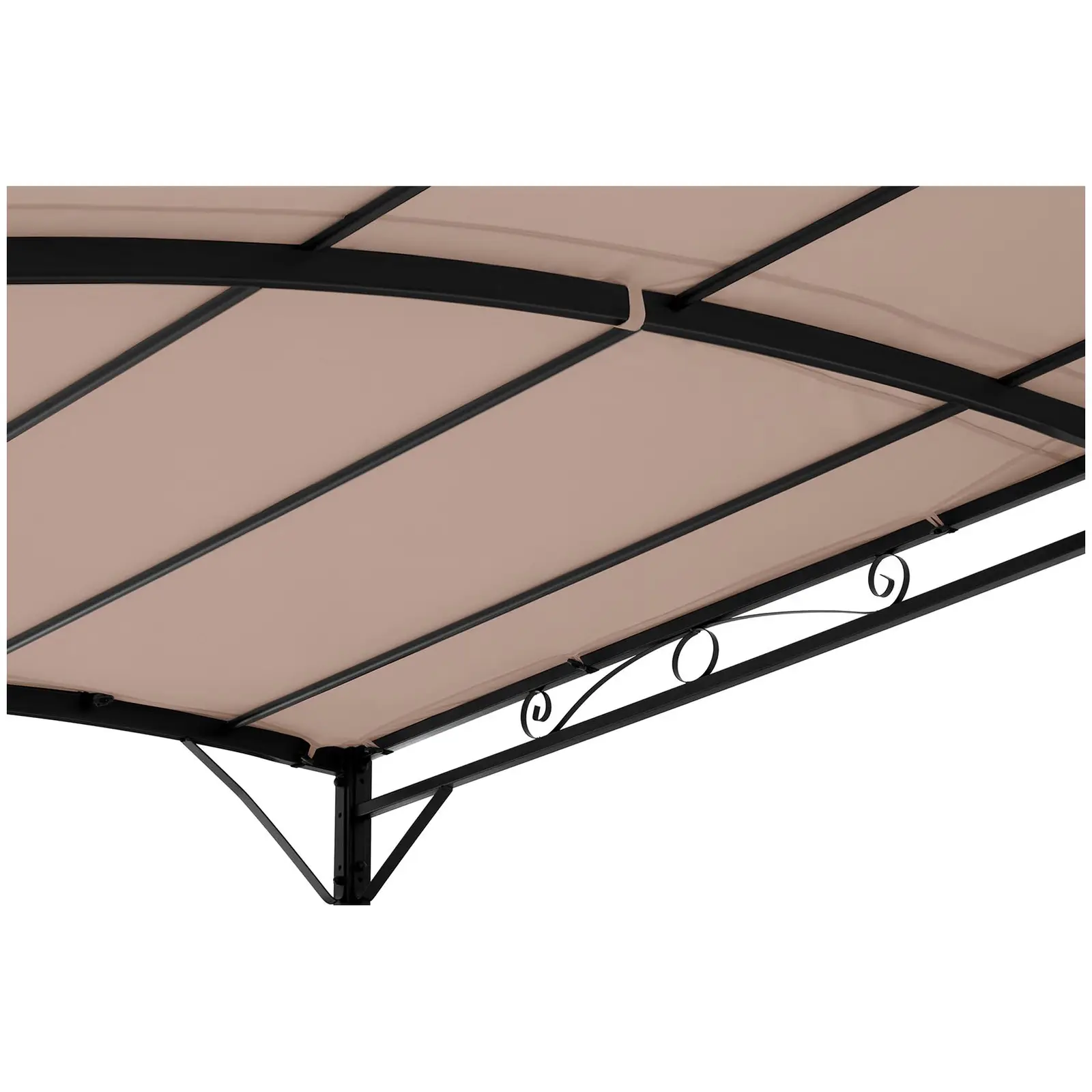 Frittstående markise - 2,6 x 3 m - beige (Mål, ben [mm]: ⌀ 37)