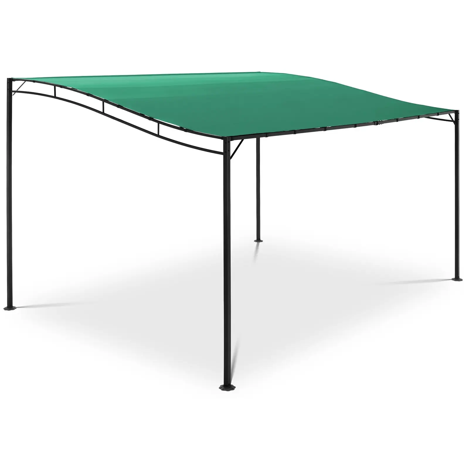 Gazebo pergola - 3 x 4 m - verde scuro