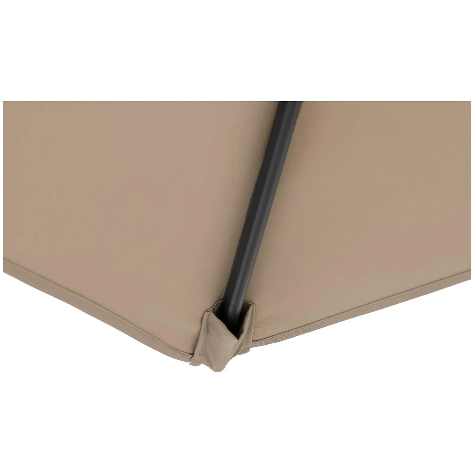Factory second Hanging Parasol - taupe - square - 250 x 250 cm - rotatable