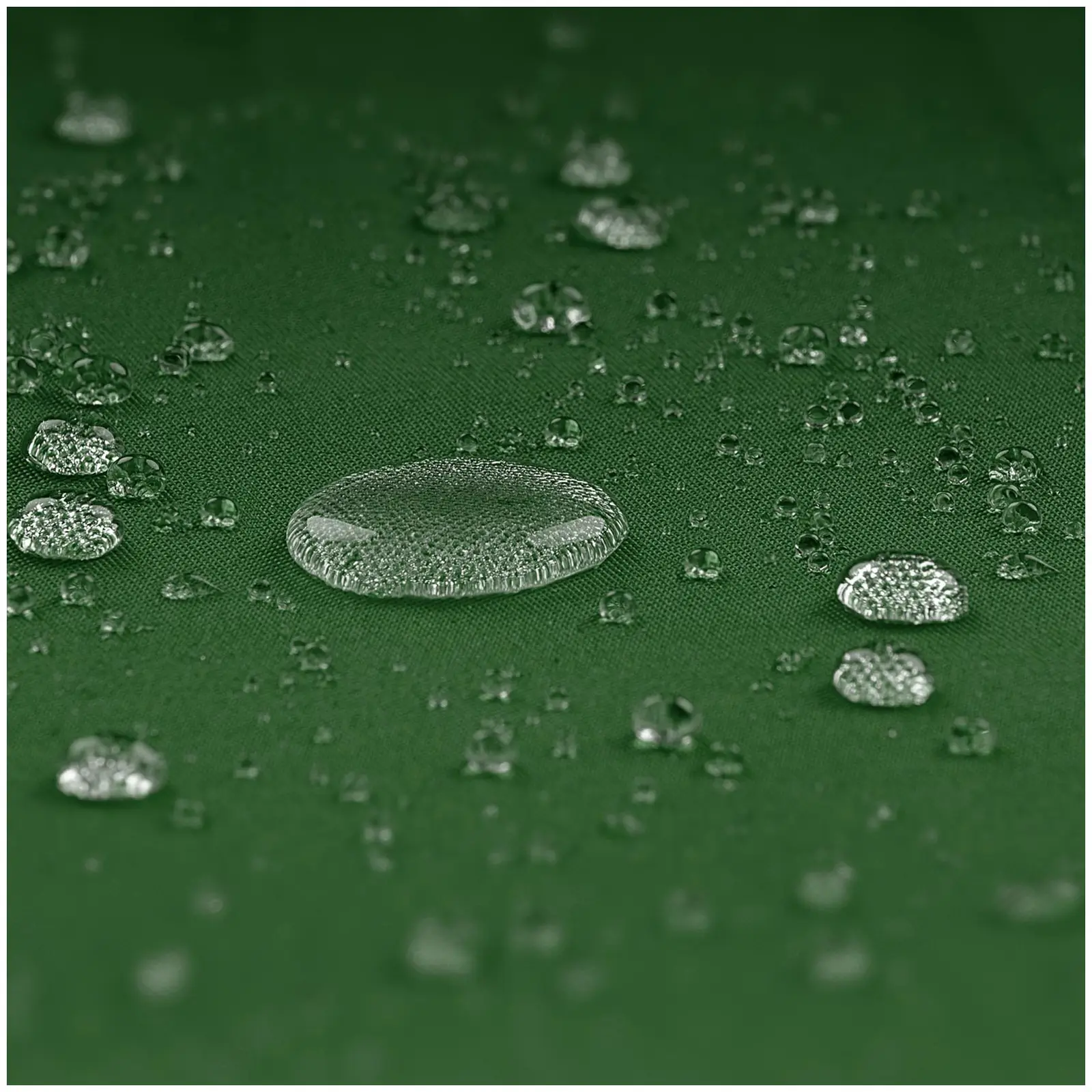 B-varer Hengeparasoll - grønn - rund - Ø 250 cm - kan dreies