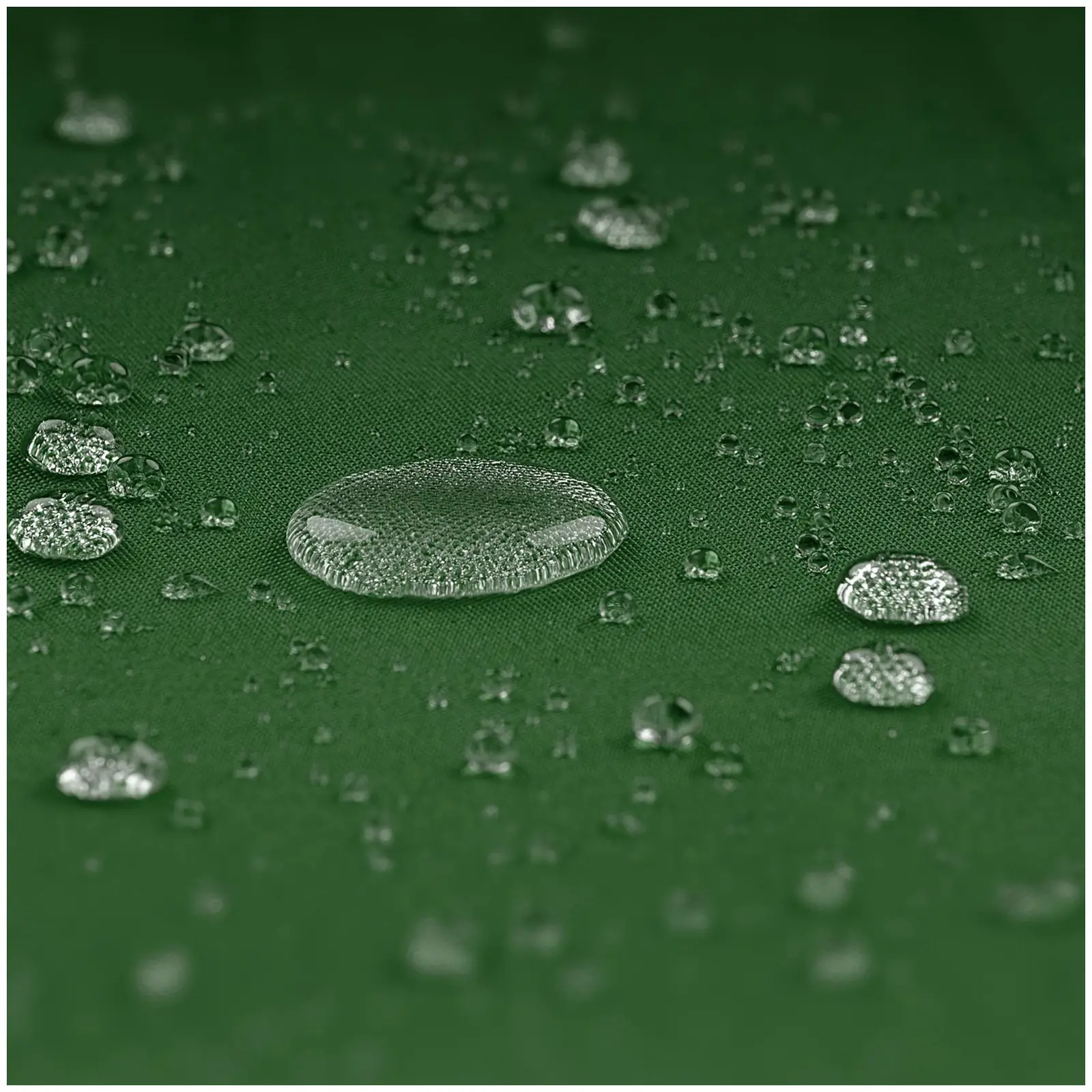 Parasol de jardin - Vert - Carré - 250 x 250 cm - Pivotant (Couleur(s): Vert)