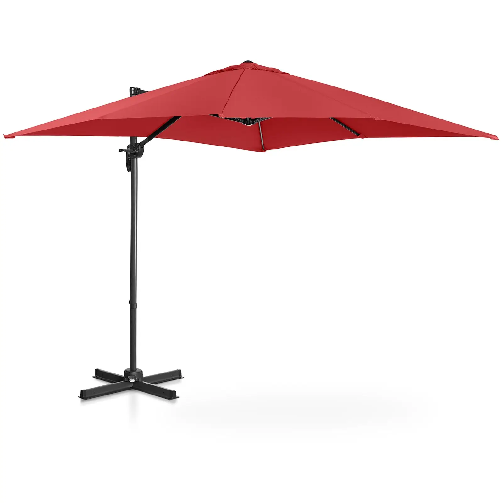 Parasol de jardin - Bordeaux - Carré - 250 x 250 cm - Pivotant (Inclinable: Oui)