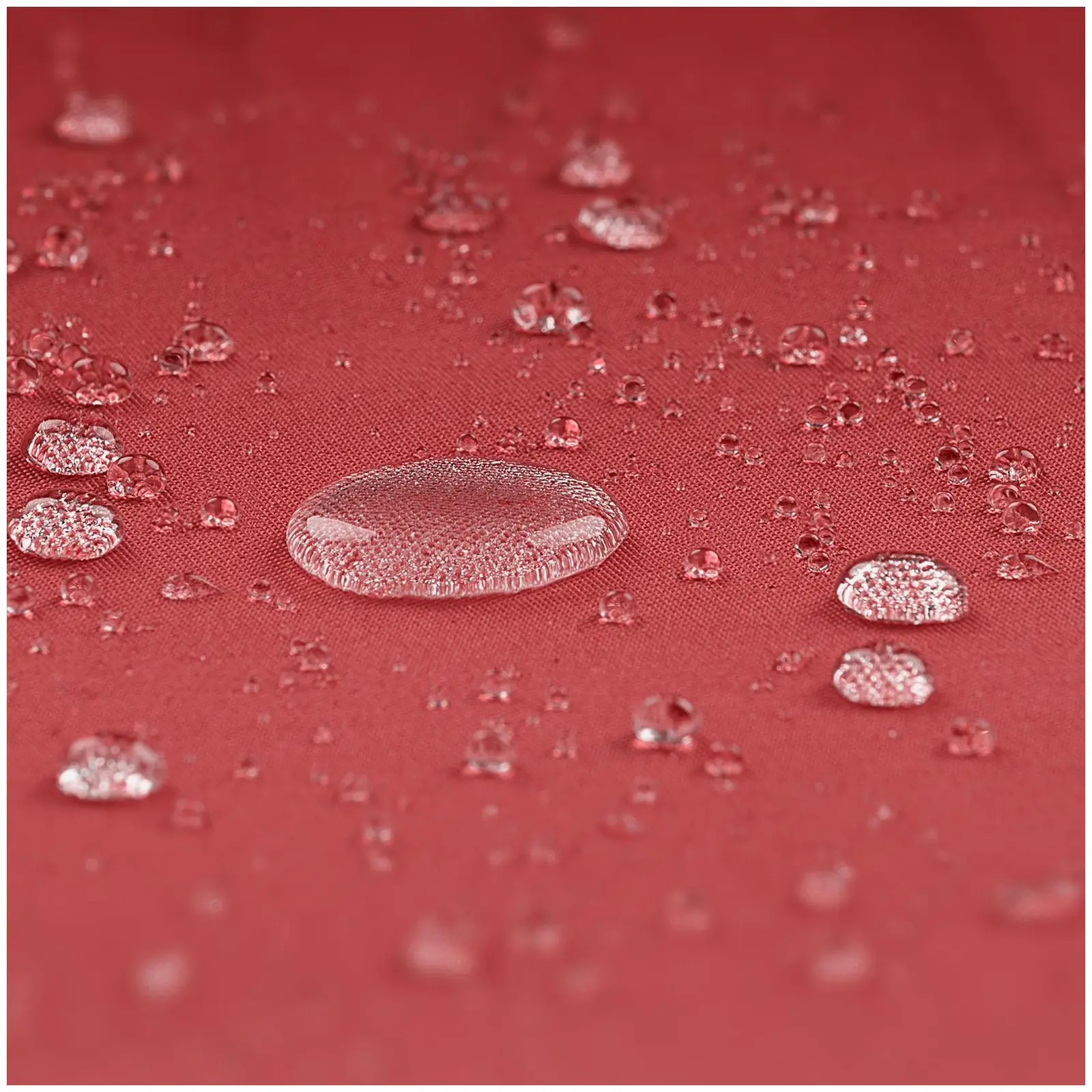 Parasol de jardin - Bordeaux - Carré - 250 x 250 cm - Pivotant (Couleur(s): Rouge lie de vin)