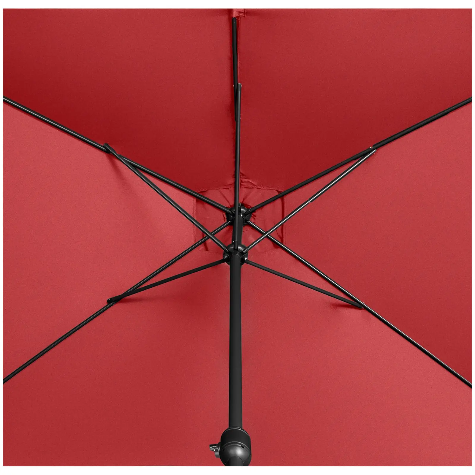 Parasol de terrasse - Claret - Rectangulaire - 200 x 300 cm (Matériau(x): Aluminium)