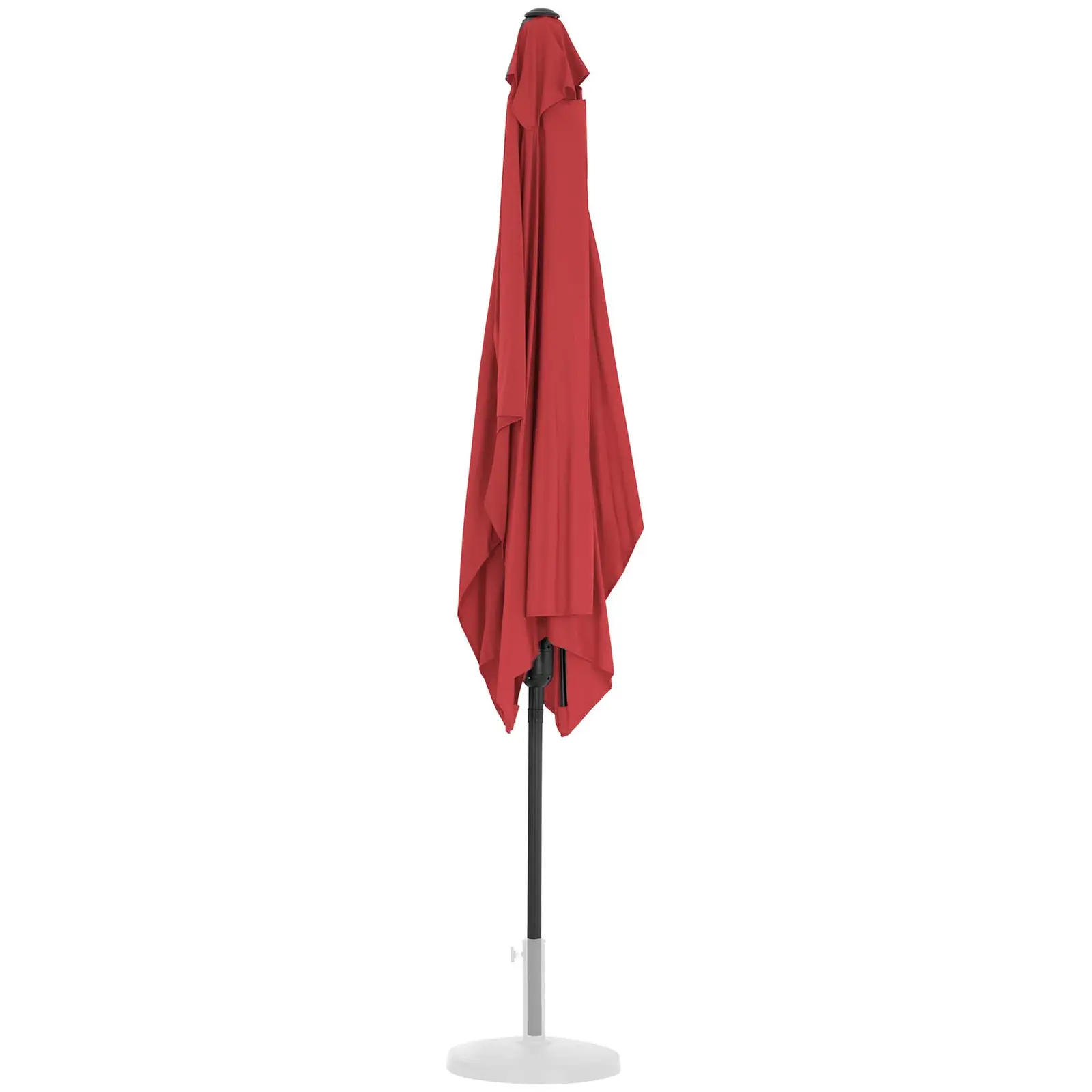 Stor parasoll - burgunder - rektangulær - 200 x 300 cm