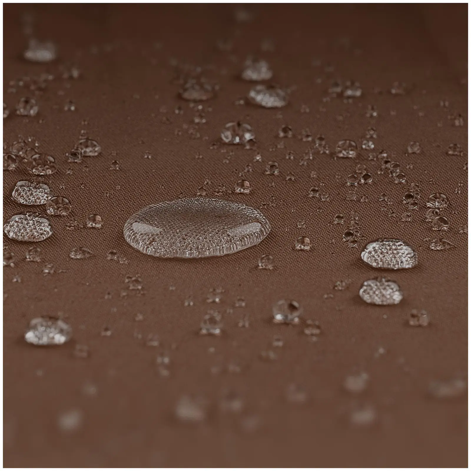 Tweedehands Grote parasol - bruin - rechthoekig - 200 x 300 cm (Materiaaldichtheid [g/m²]: 180)