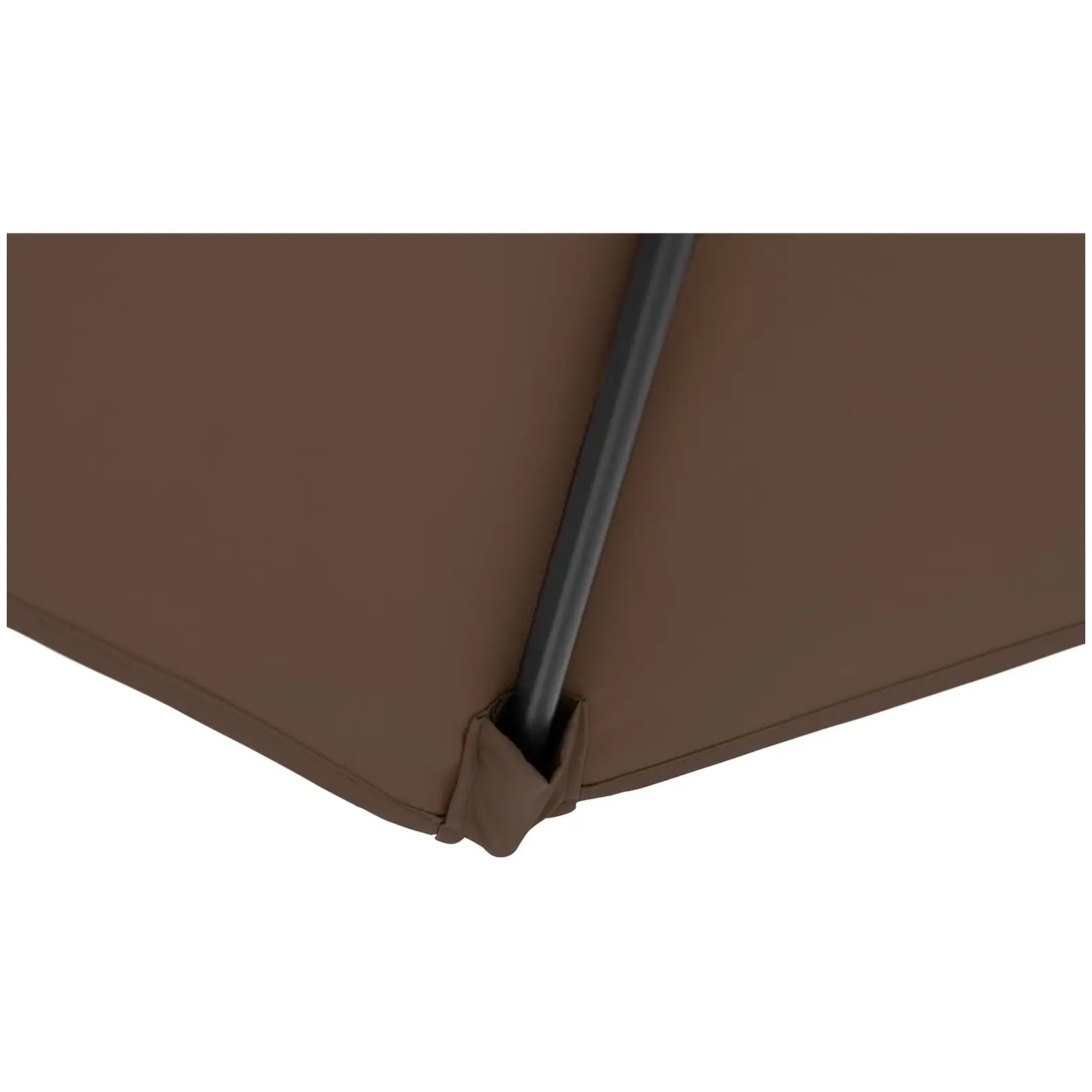 Tweedehands Grote parasol - bruin - rechthoekig - 200 x 300 cm (Paaldiameter [mm]: 38)