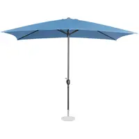 B-termék Nagy napernyő - kék - szögletes - 200 x 300 cm