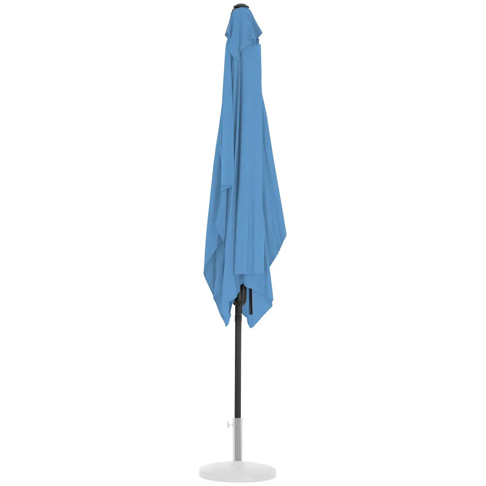 B-Ware Sonnenschirm groß - blau - rechteckig - 200 x 300 cm (Farbe: Blau)