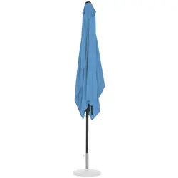 B-zboží Velký slunečník - modrý - obdélníkový - 200 x 300 cm