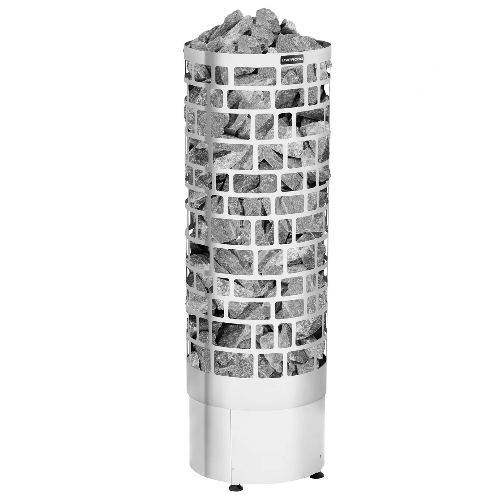 Saunová kamna - 6 kW - 30 až 110 °C (Barva: Šedá)