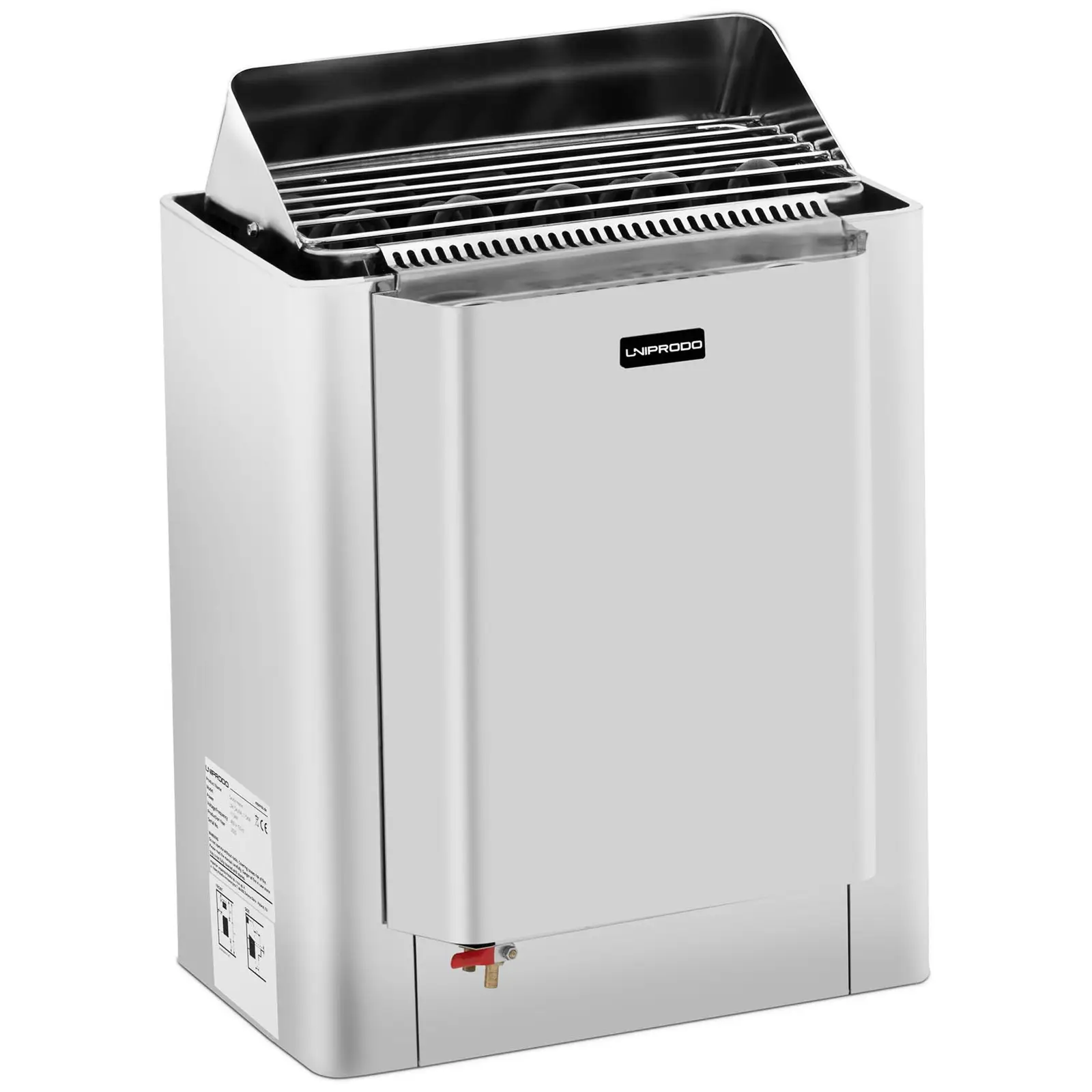 Încălzitor pentru saună - 11,5 kW - 30 până la 110 °C - cu umidificator