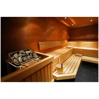 Stufa elettrica per sauna - 11,5 kW - da 30 a 110 °C - con evaporatore acqua