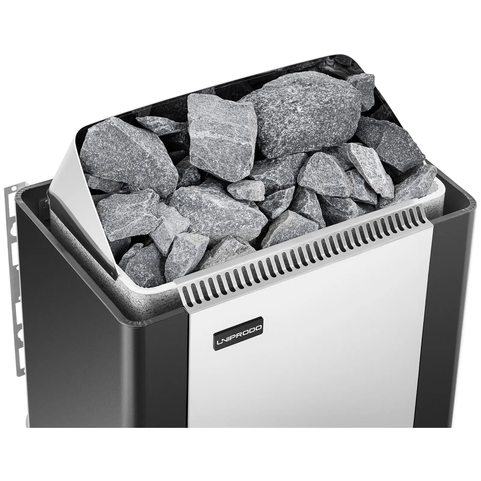 Saunová kamna - 4,5 kW - 30 až 110 °C - se zabudovaným ovládáním