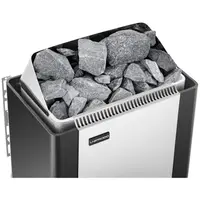 B-zboží Saunová kamna - 4,5 kW - 30 až 110 °C - kryt z ušlechtilé oceli