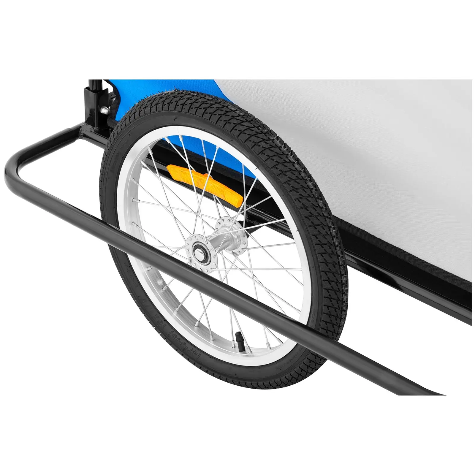 Carrello bici - 50 kg - Paracolpi ruota - Copertura (Freno della ruota: No)