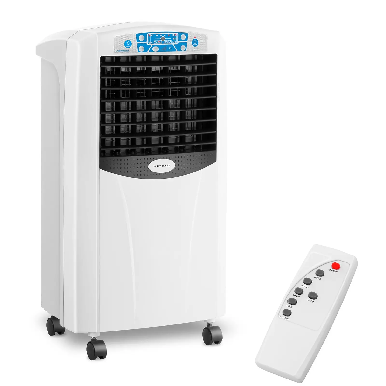 Raffrescatore d'aria con funzione riscaldamento - 5 in 1 - Serbatoio acqua 6 L