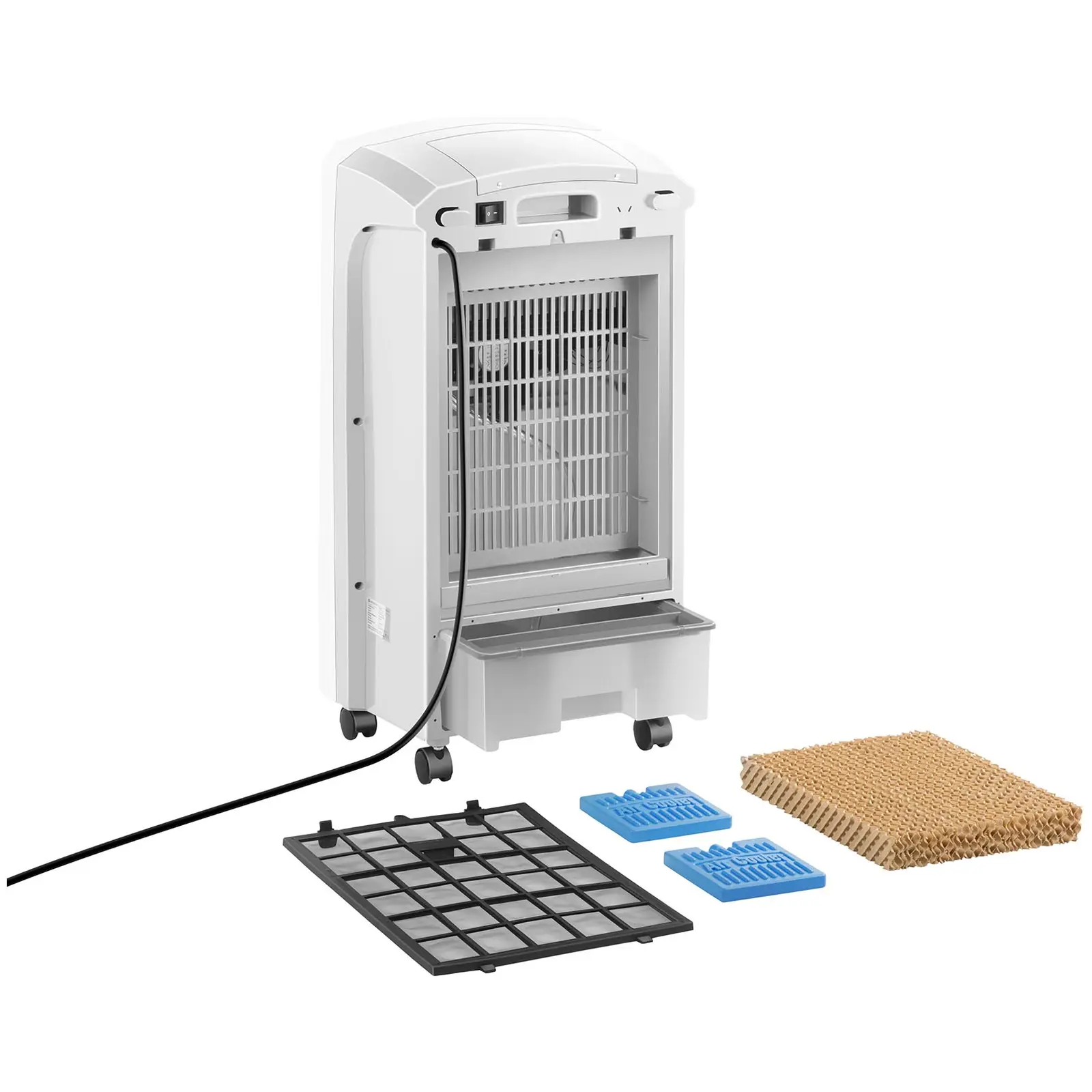 Raffrescatore d'aria con funzione riscaldamento - 5 in 1 - Serbatoio acqua 6 L