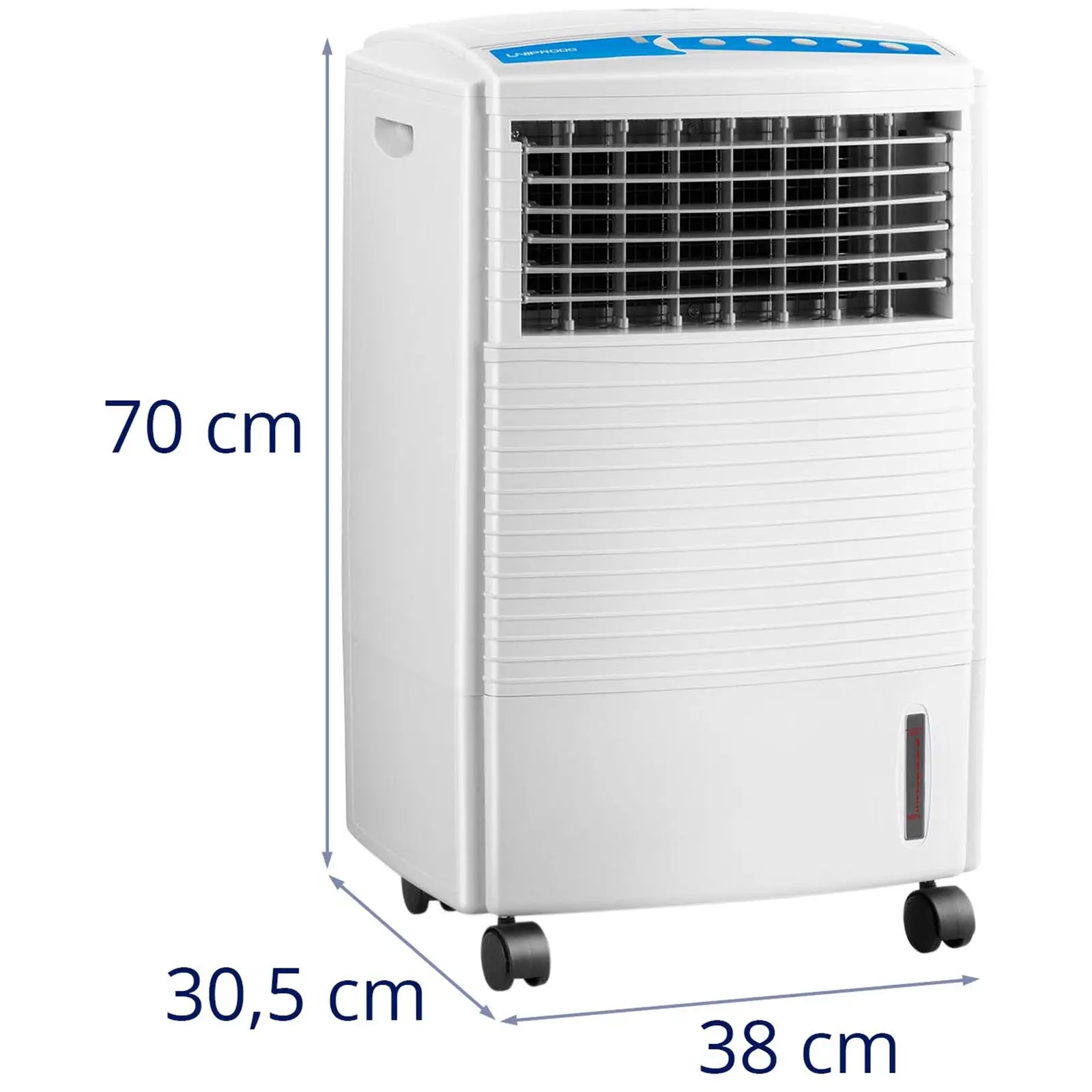 Rafraichisseur d’air évaporatif - 3-en-1 - Réservoir d’eau de 10 l