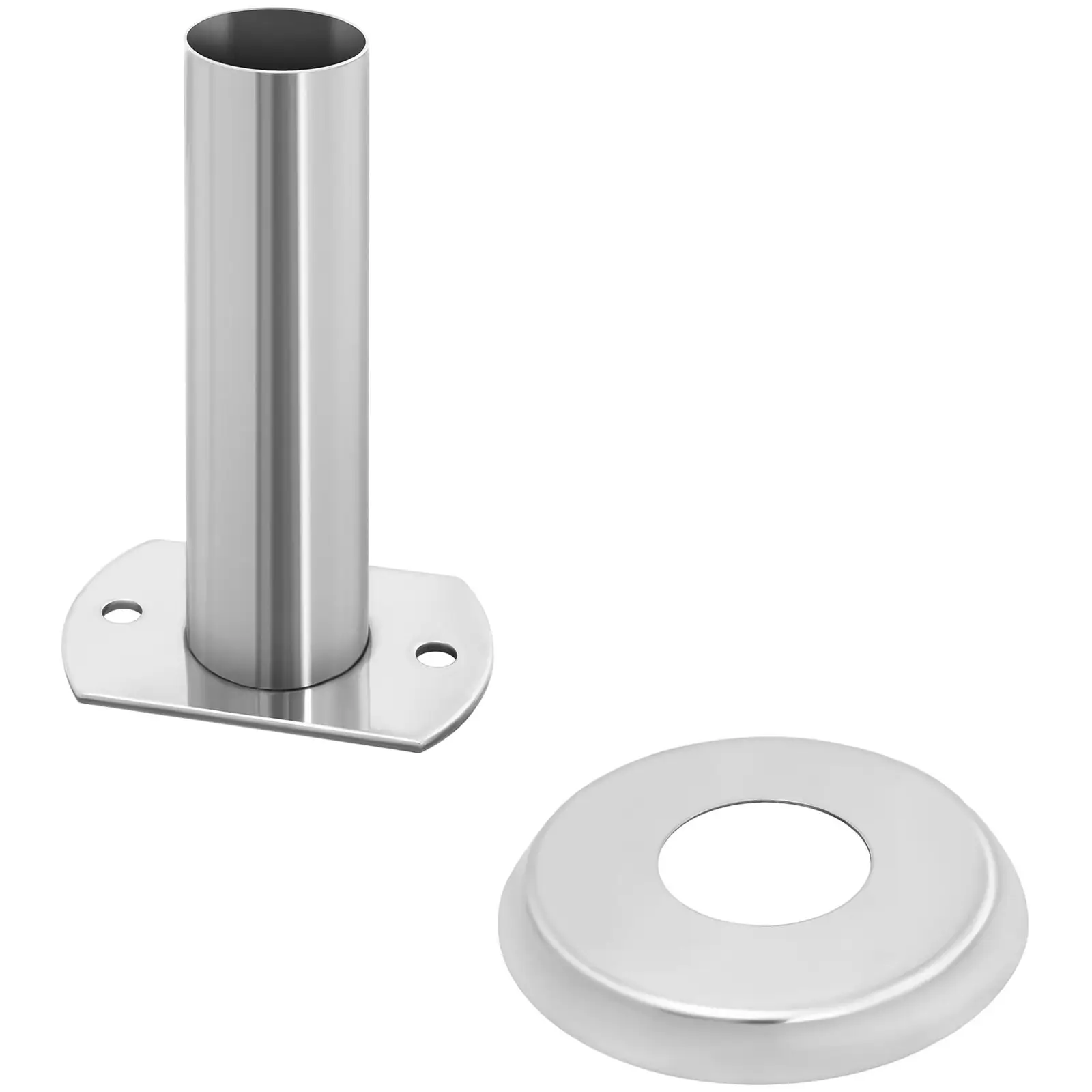 Échelle de piscine - 4 marches - Profil étroit (Couleur(s): Argenté)