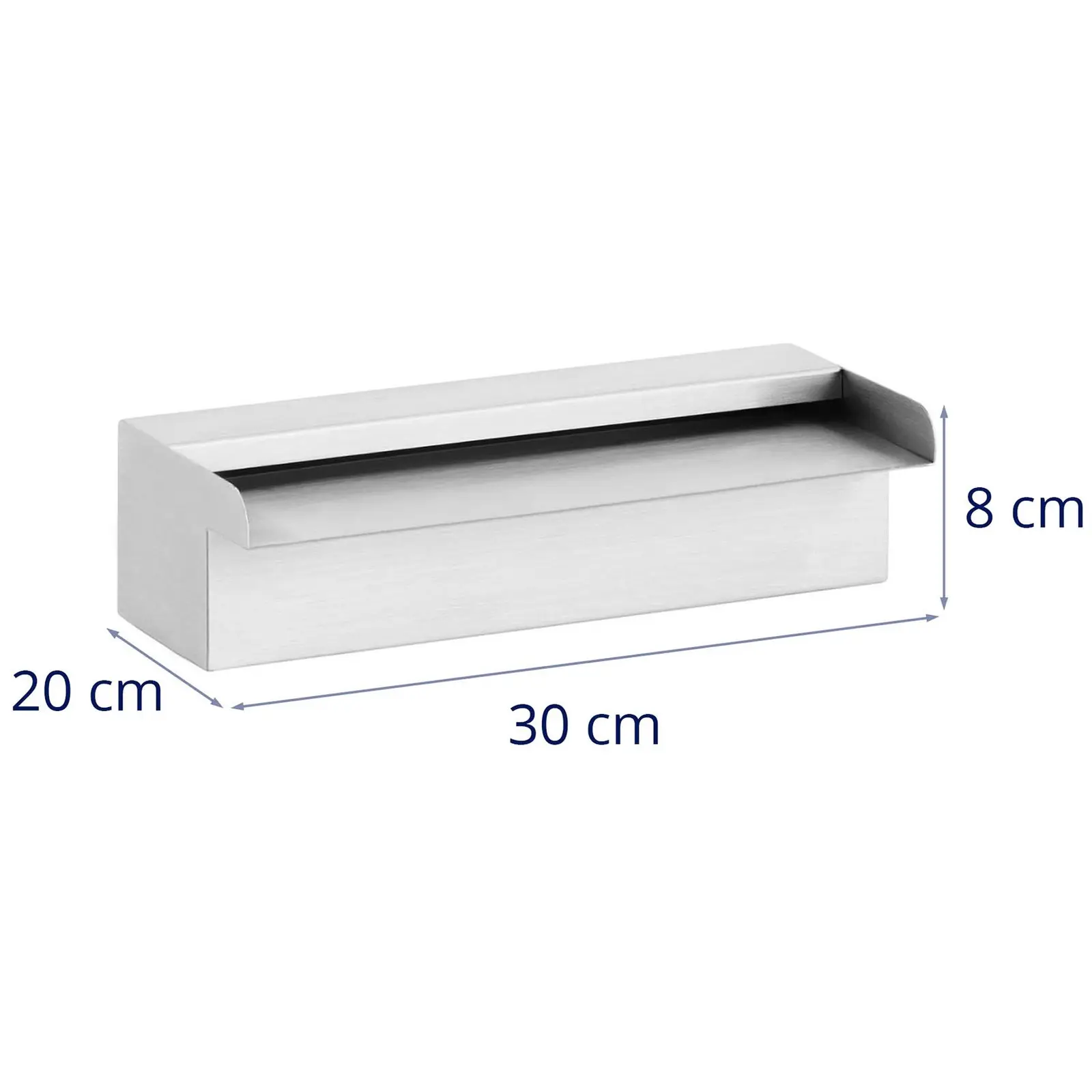Fontaine de piscine - 30 cm (Dimensions (LxlxH): 30 x 20 x 8 cm)