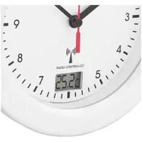 Bathroom Clock - radio-controlled - 17 cm