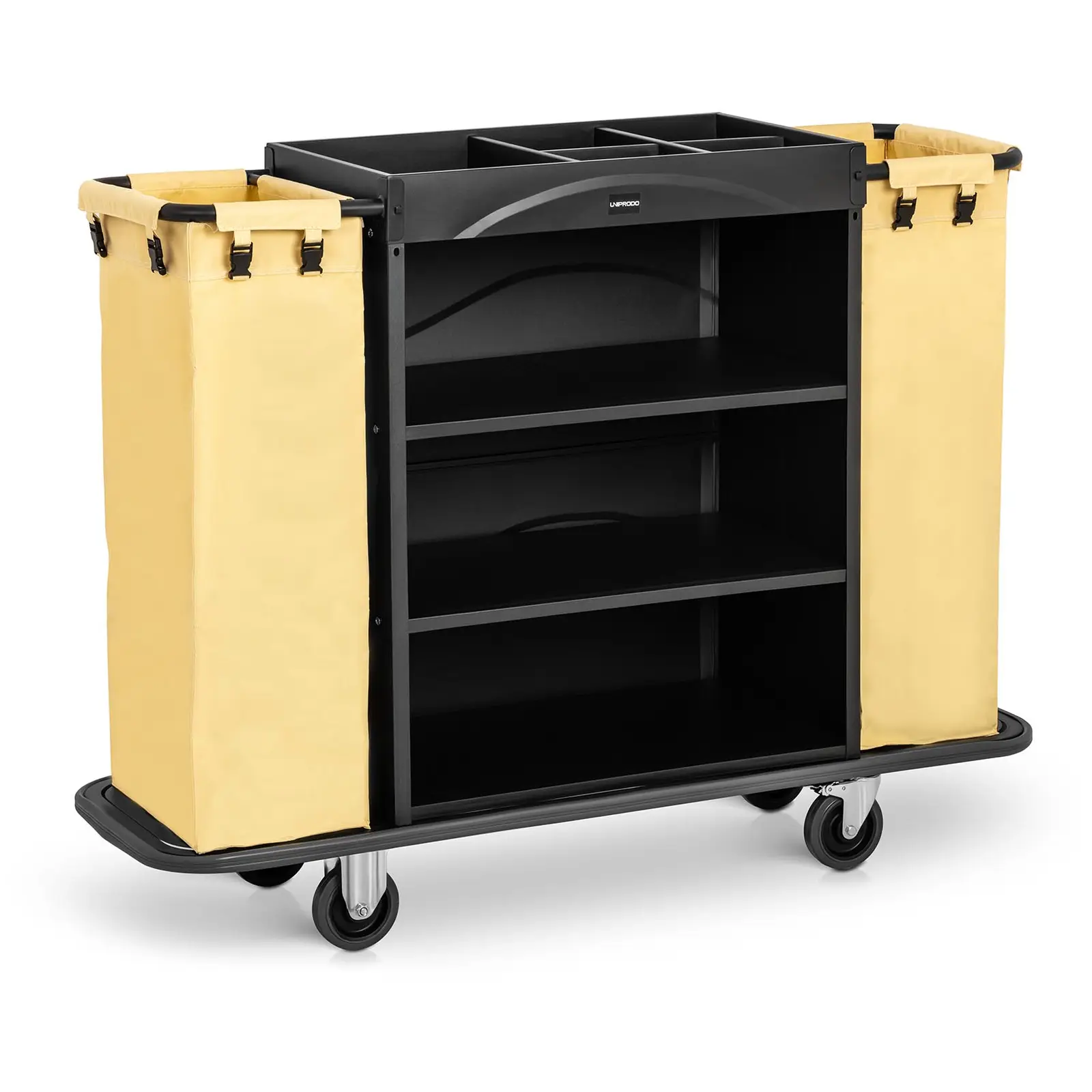 Rengøringsvogn hotel - 150 kg - 2 vasketøjsposer - Produktfoto