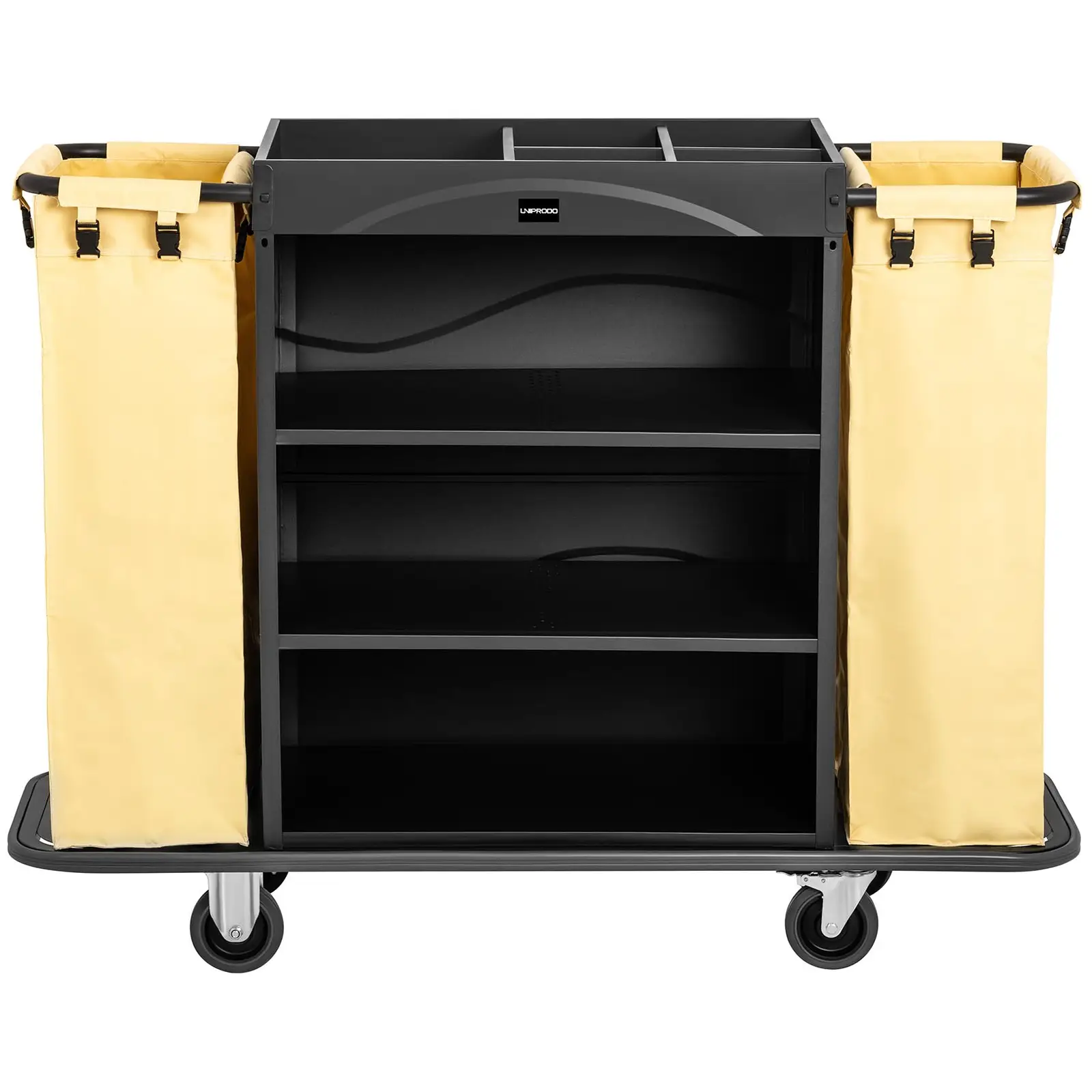 Hotelski servisni voziček - 150 kg - 2 vreči za perilo