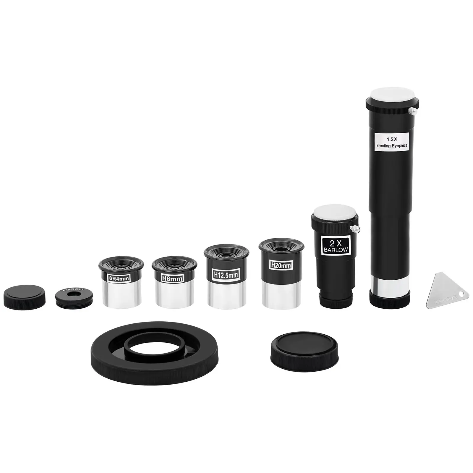 Teleskop - Ø 60 mm - 900 mm - Tripod-Stativ (Farbe: Schwarz)