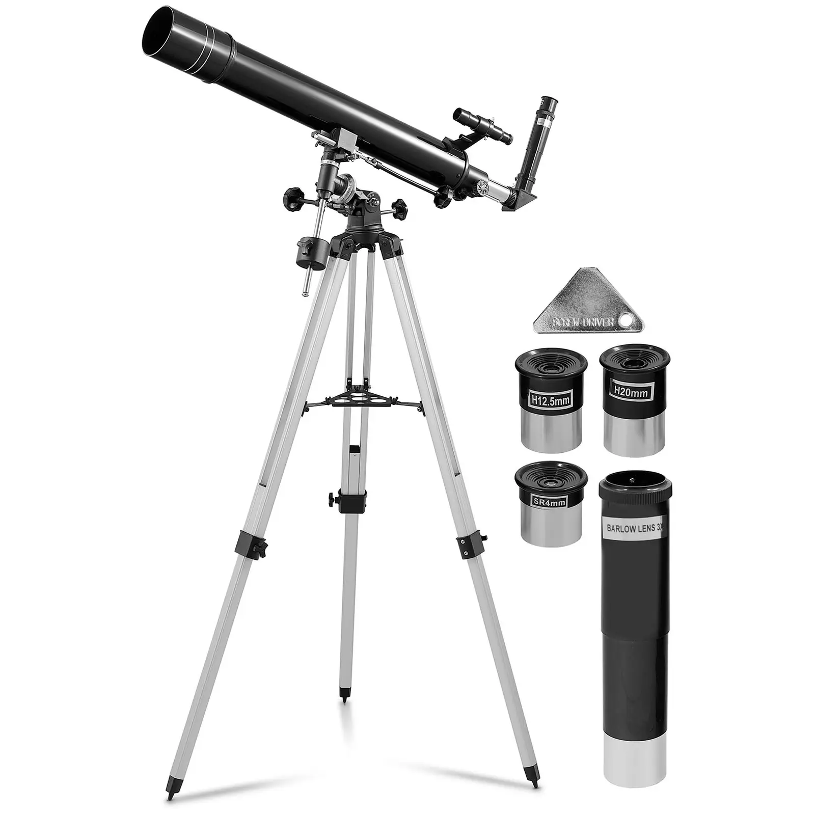 Levně Teleskop Ø 80 mm 900 mm s trojnožkou - Teleskopy Uniprodo