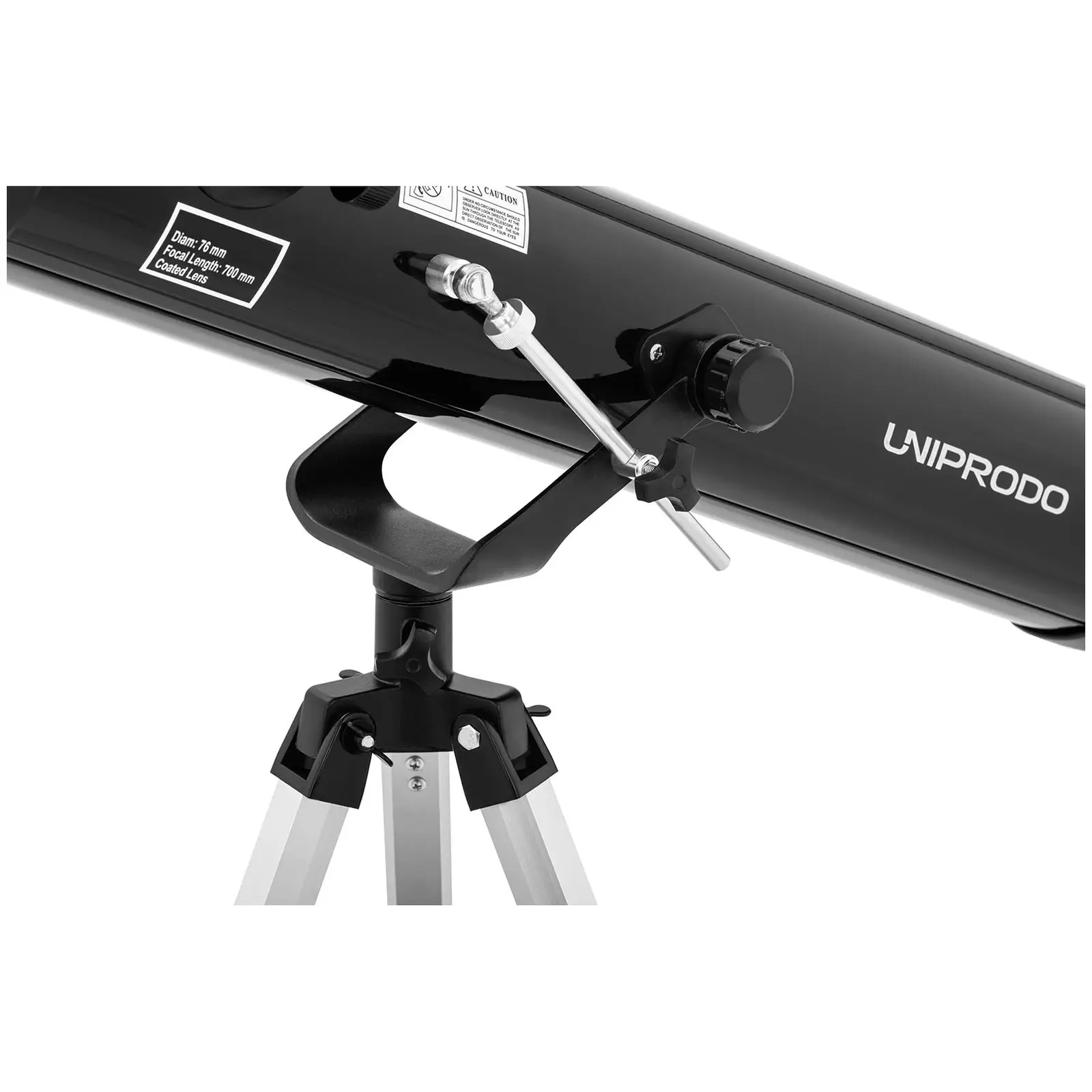 Télescope - Ø 76 mm - 700 mm - Trépied inclus (Pare-soleil: Non)