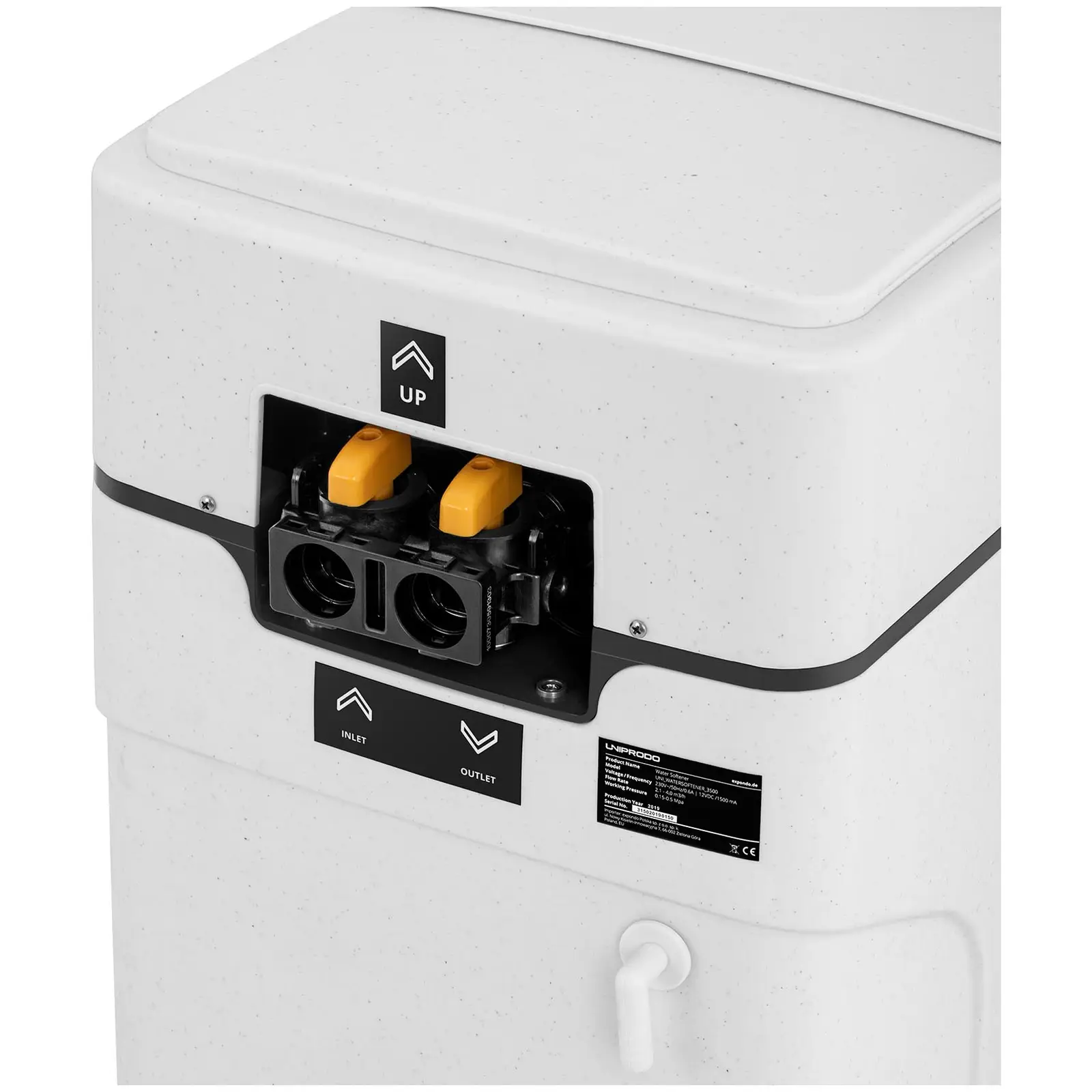 Změkčovač vody - 8 až 20 osob - 30 l - 2,1-4,0 m³/h (Doba regenerace: 92 m)