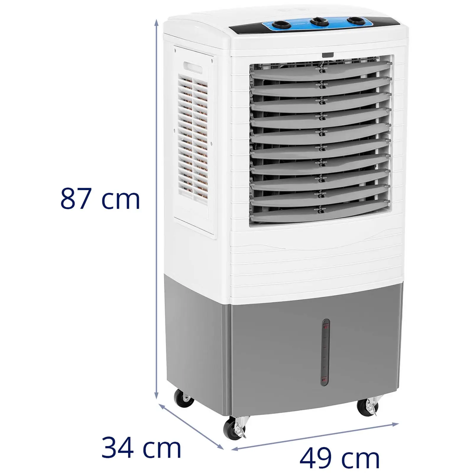 Rafraichisseur d’air évaporatif 3-en-1 - Réservoir d’eau de 40 l - Télécommande