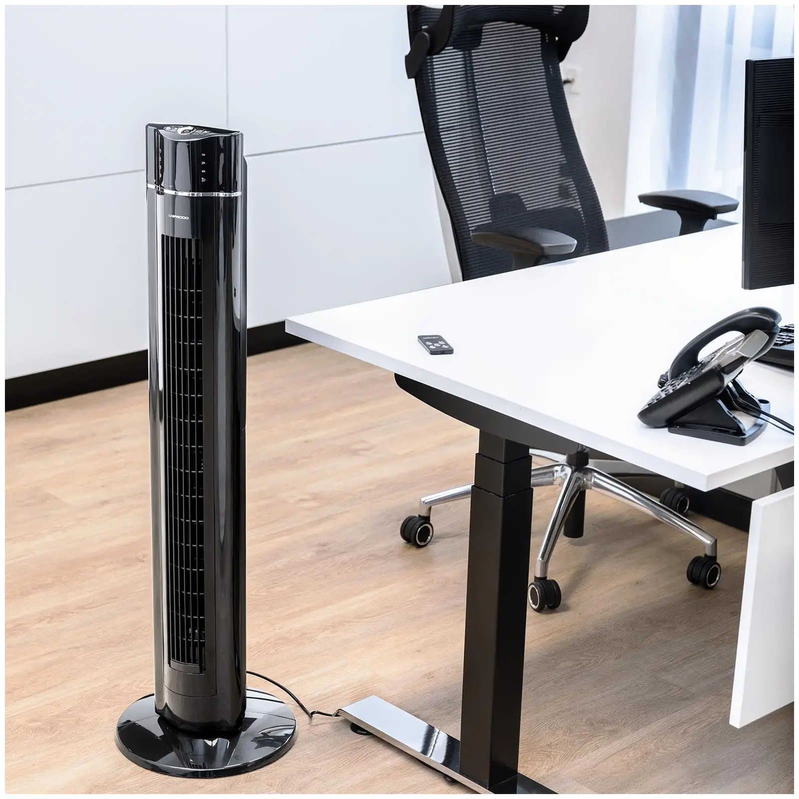 Ventilateur colonne - 60 W - 3 vitesses - Télécommande (Fonction d'ionisation: Oui)