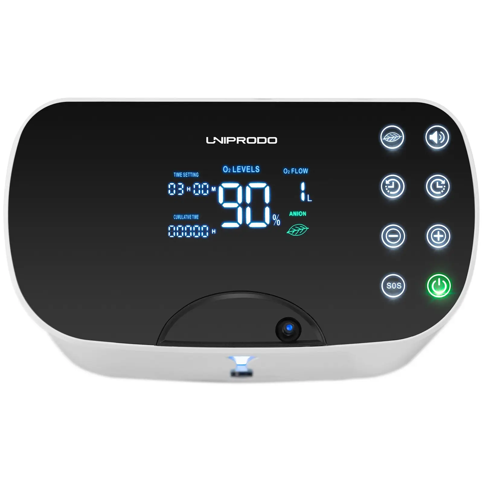 Concentrateur d’oxygène - 1 à 6 l/min - Taux d’oxygène de jusqu’à 90 % (Télécommande: Oui)