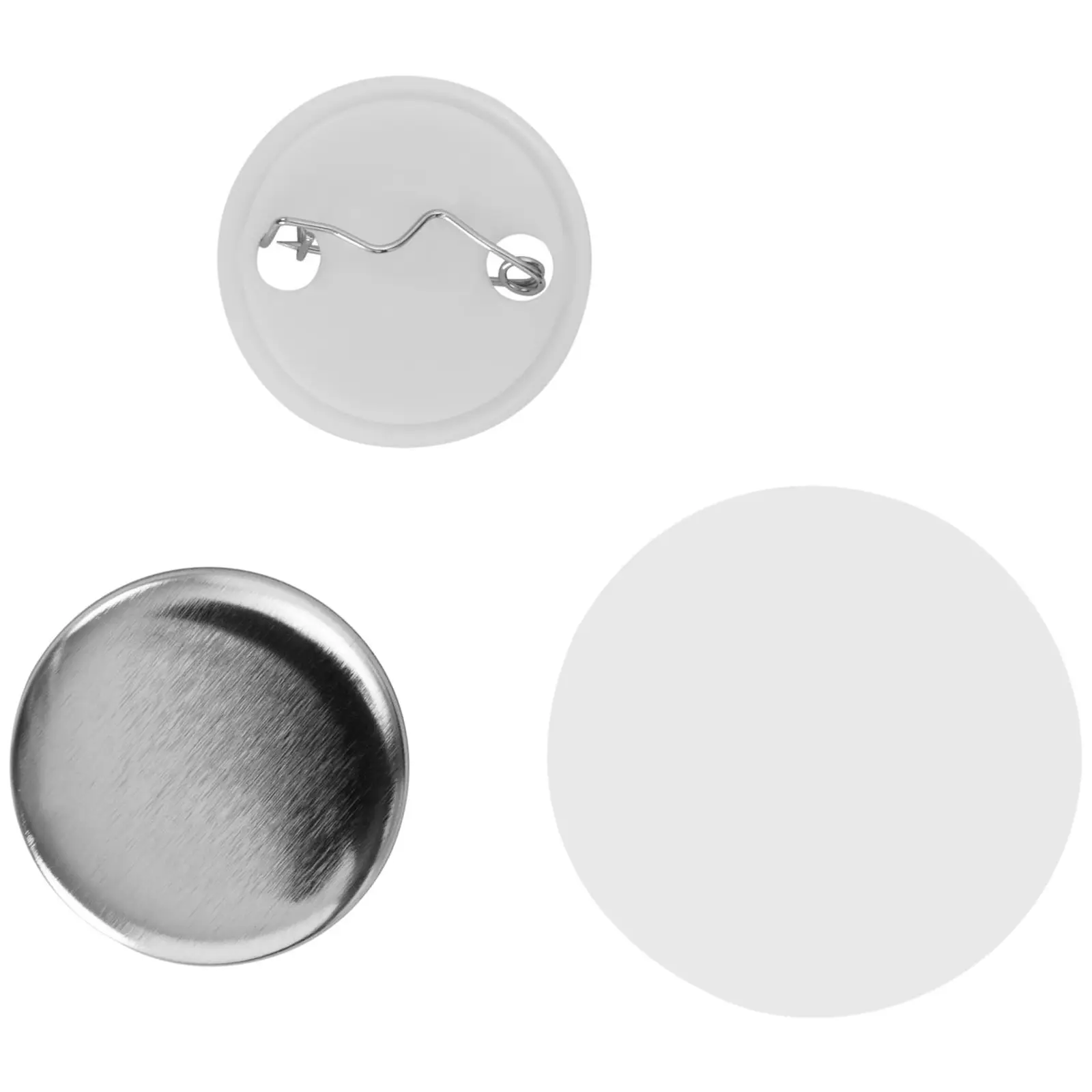 Blank Button Badges - Ø 32 mm - 1,000 pcs.