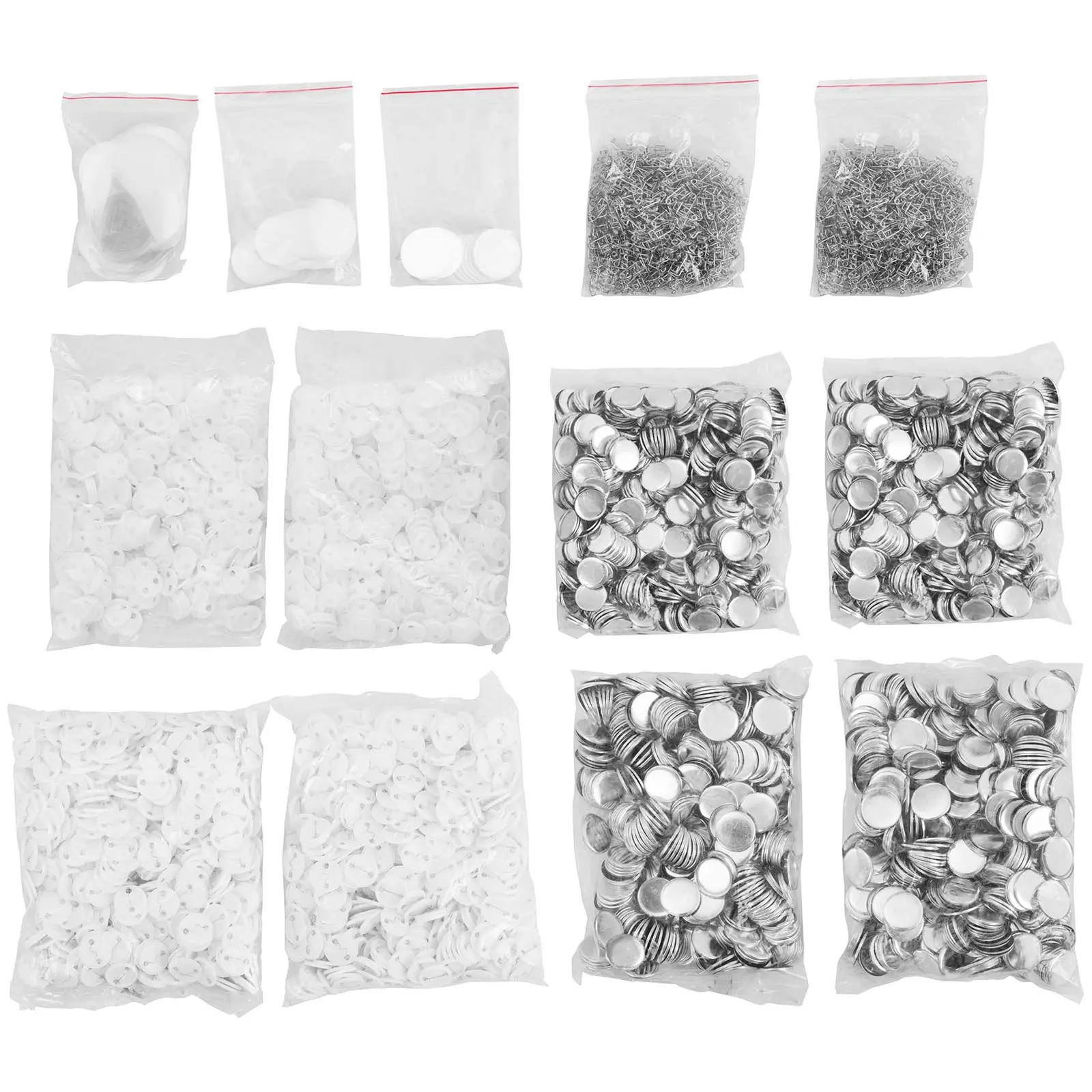 Kit 1000 Spille Divise Assortite Dh & JS - Misure 1/16 A 5/32 - BZP - Foto 2
