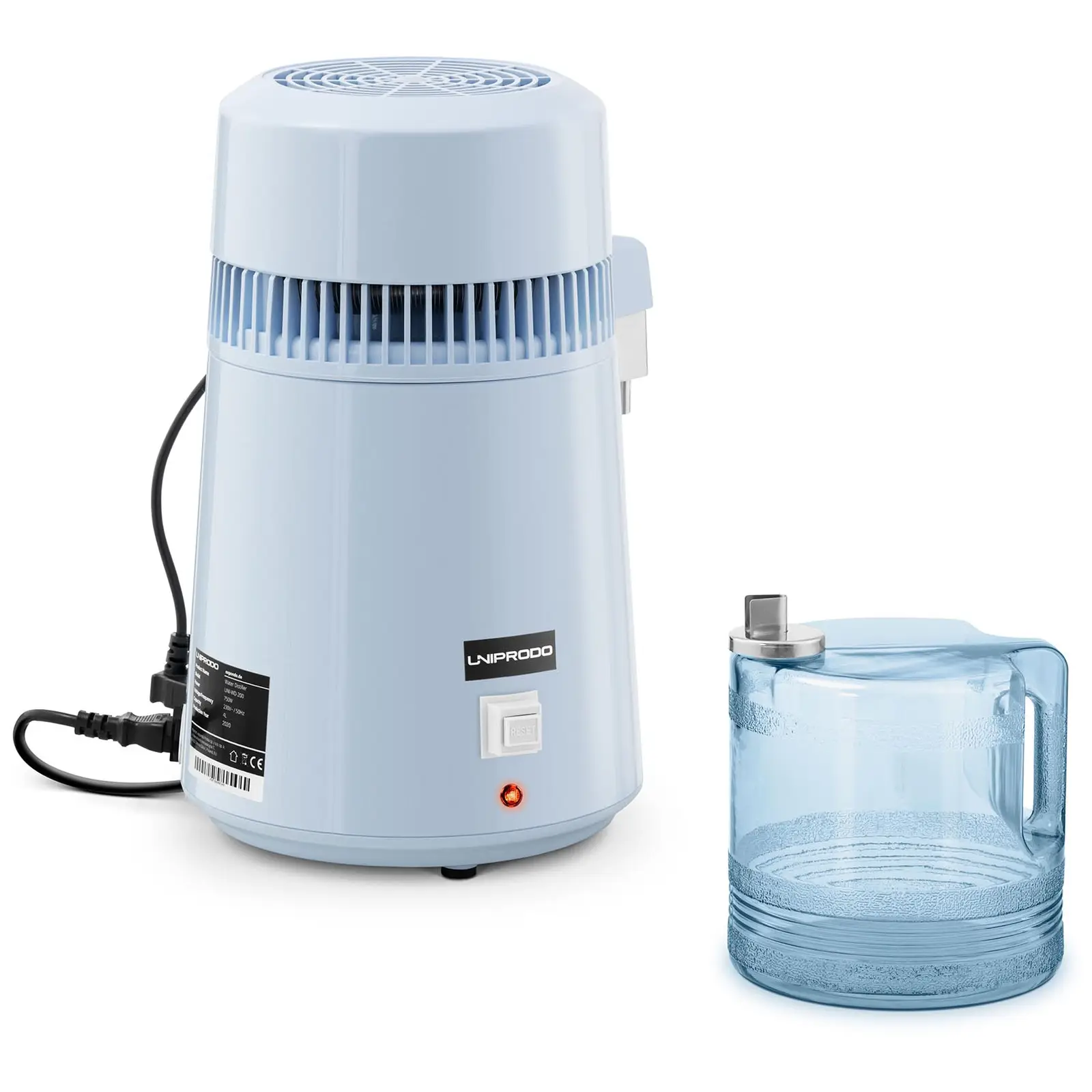 Destilador eléctrico - agua - 4 L