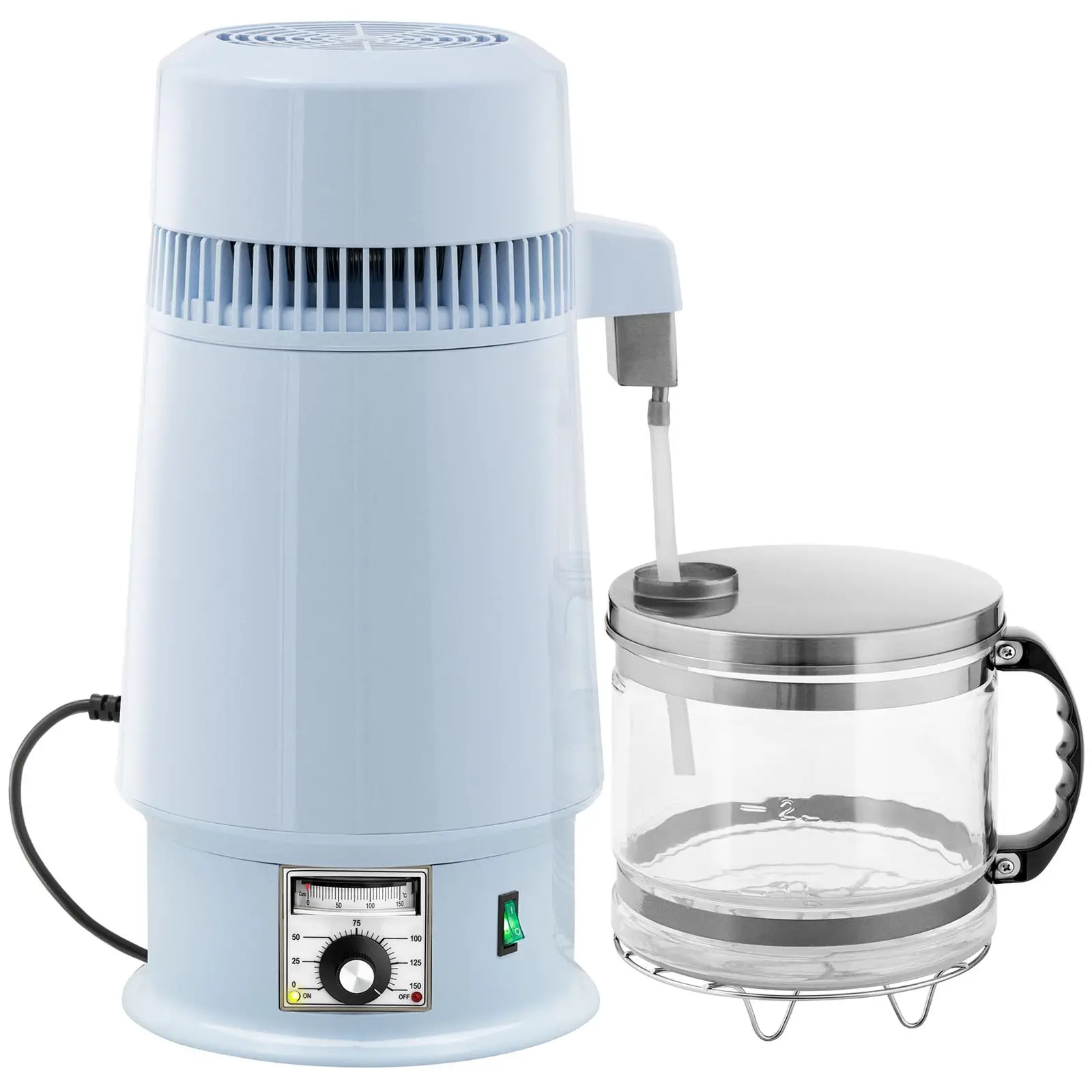 Factory second Distiller - Water - 4 L - Temperature adjustable - Glass jug