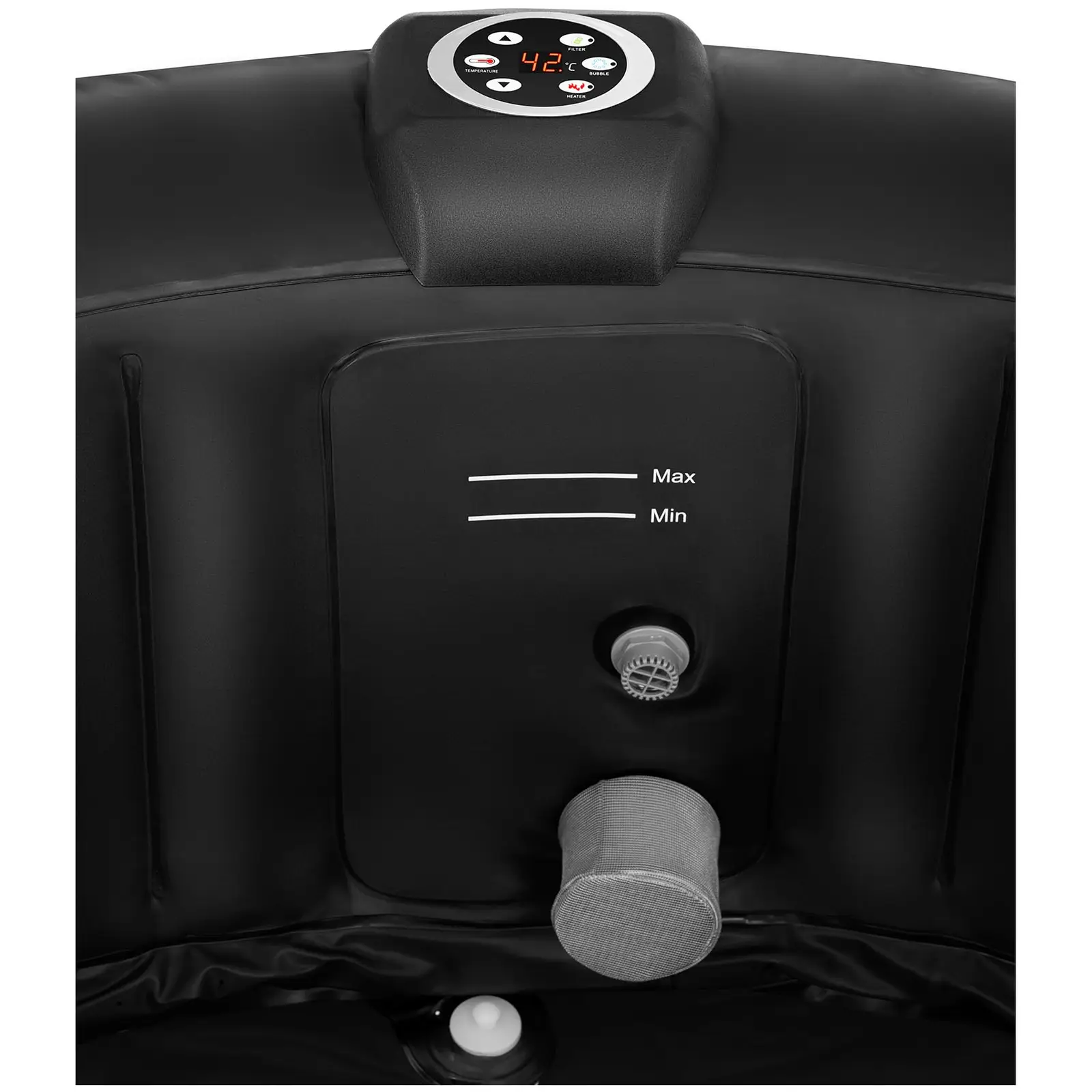 Opblaasbare whirlpool - 1.000 l - 6 personen - 130 jets (Vermogen filterpomp: 30 W)