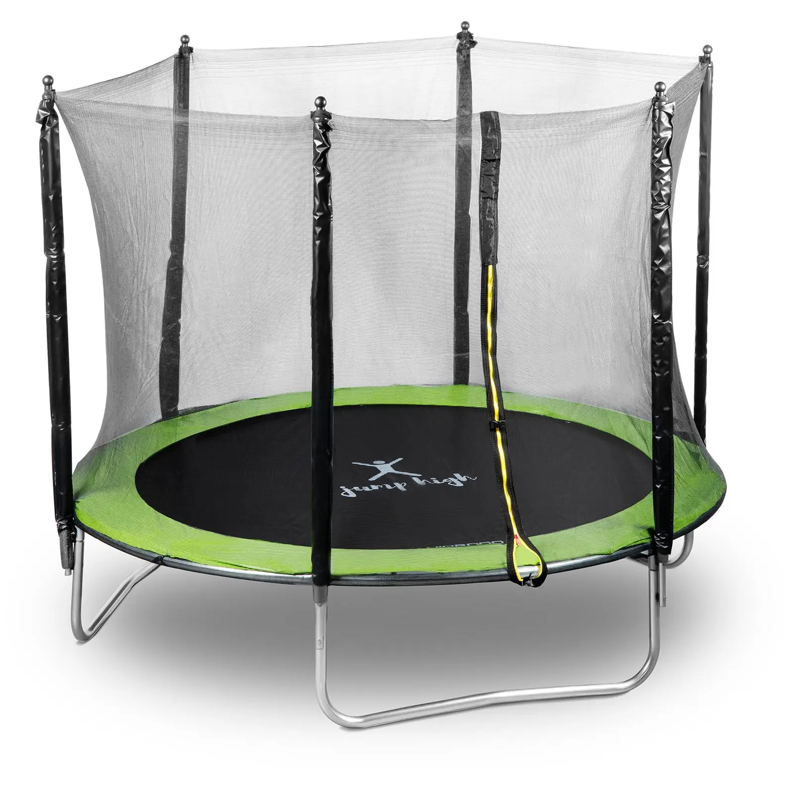 Zdjęcia - Trampolina Uniprodo  ogrodowa - Ø244 cm - 100 kg - siatka 